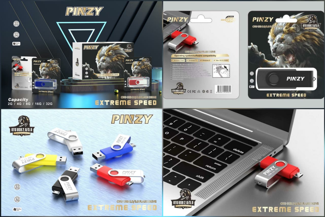 FLASH DISK OTG PINZY 4GB